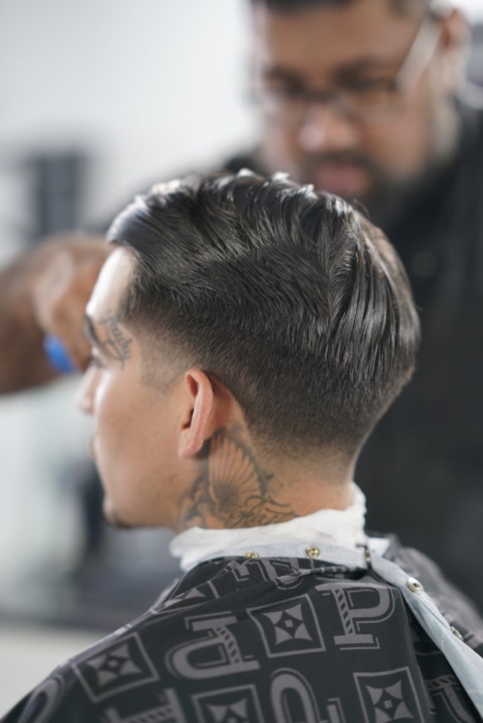 Classic gentlemen's haircut by Erick at The Parlor Barbershop